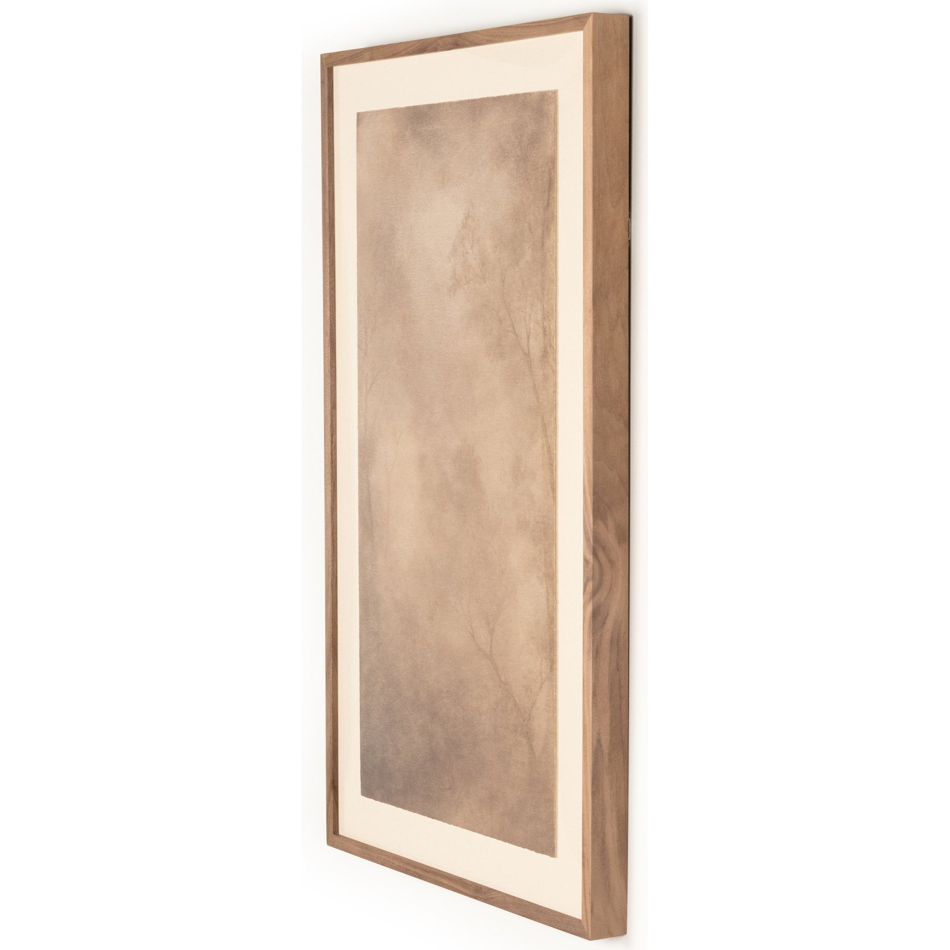 Roam by Aileen Fitzgerald by Four Hands in rustic walnut. Made from linen backer, rustic walnut in a transitional style.