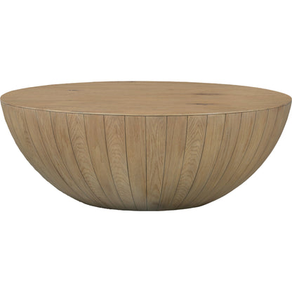 Ryan Coffee Table by Four Hands in natural oak solid. Made from resawn oak, oak veneer, engineered hardwood in a eclectic & global style.