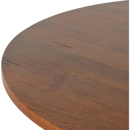 Cobain Dining Table by Four Hands. Made from solid mango in a modern style.