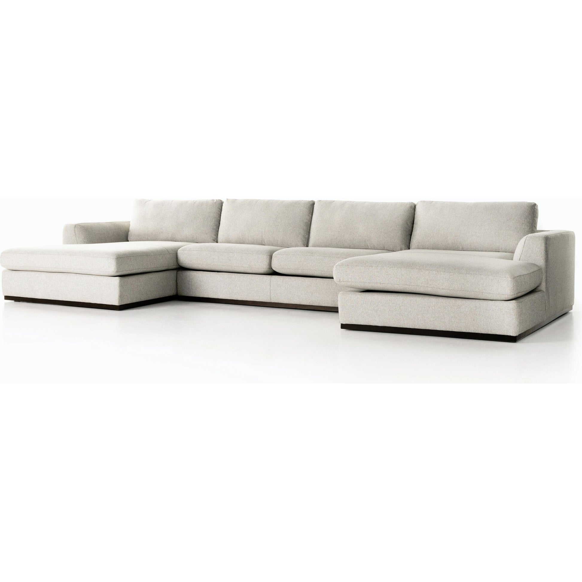 Colt 3-Piece U Sectional by Four Hands. Made from unique in a transitional style.