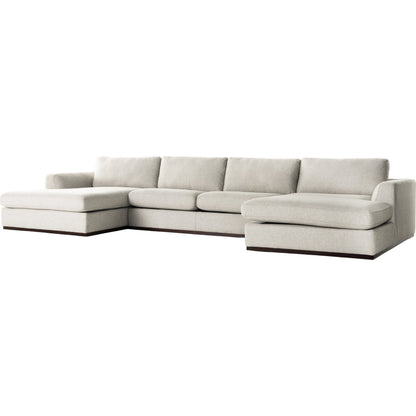 Colt 3-Piece U Sectional by Four Hands. Made from unique in a transitional style.