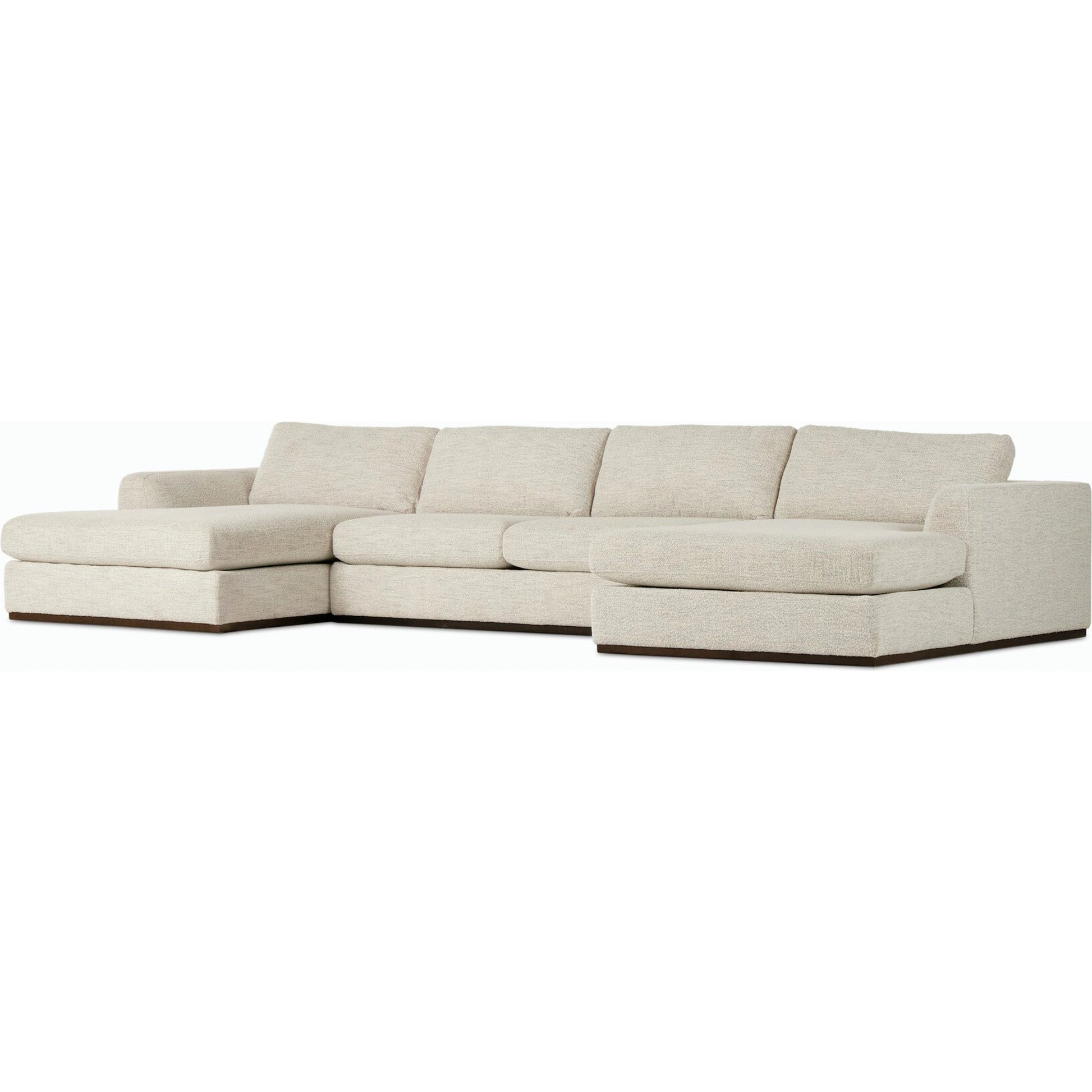 Colt 3-Piece U Sectional by Four Hands. Made from unique in a transitional style.