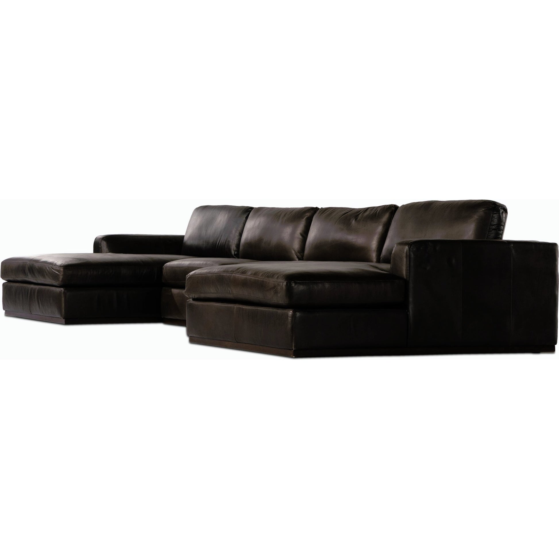 Colt 3-Piece U Sectional by Four Hands. Made from unique in a transitional style.