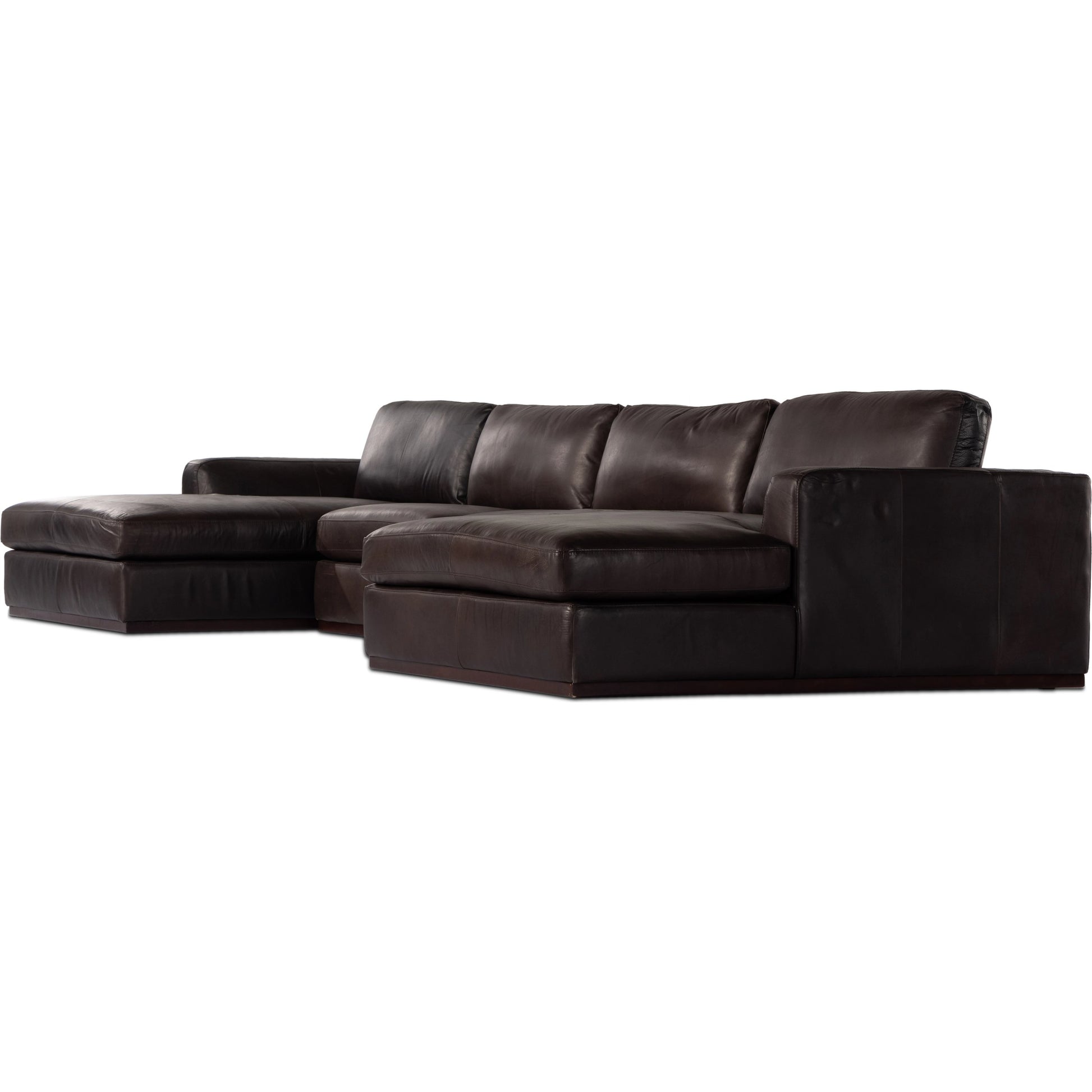 Colt 3-Piece U Sectional by Four Hands. Made from unique in a transitional style.