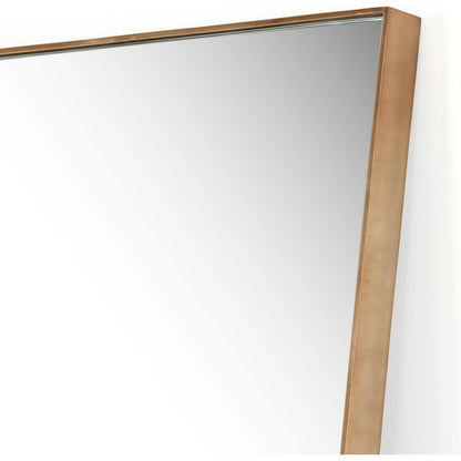 Georgina Rectangle Floor Mirror by Four Hands. Made from unique in a modern style.