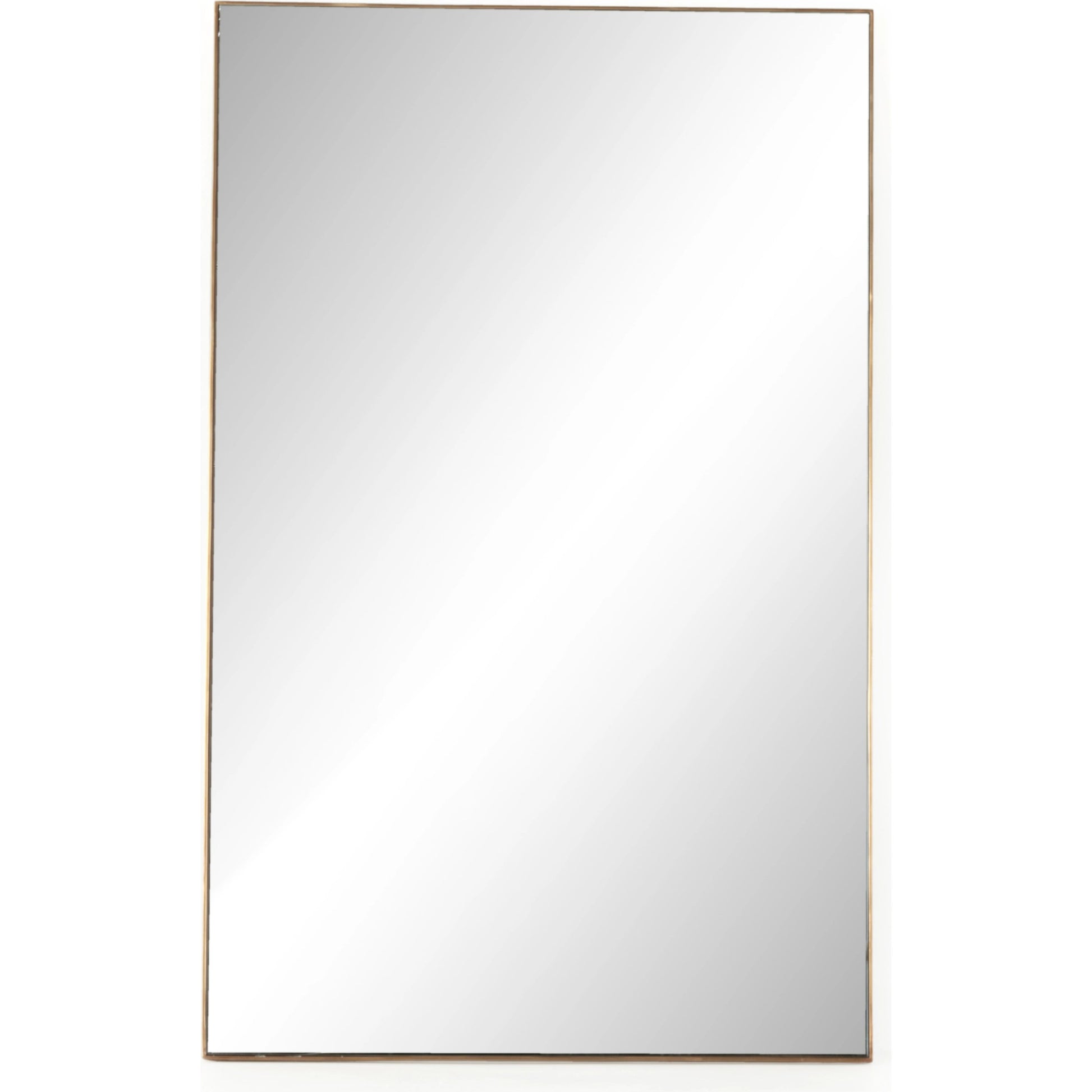 Georgina Rectangle Floor Mirror by Four Hands. Made from unique in a modern style.