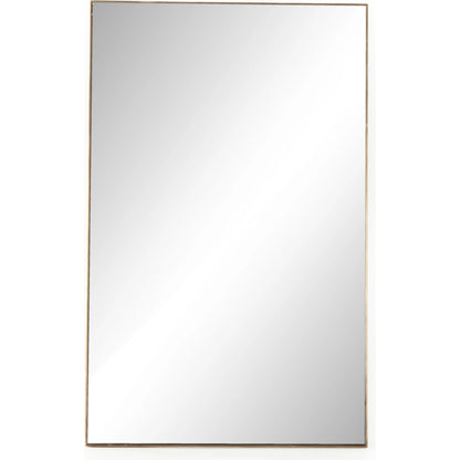 Georgina Rectangle Floor Mirror by Four Hands. Made from unique in a modern style.