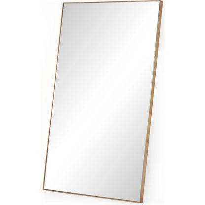 Georgina Rectangle Floor Mirror by Four Hands. Made from unique in a modern style.