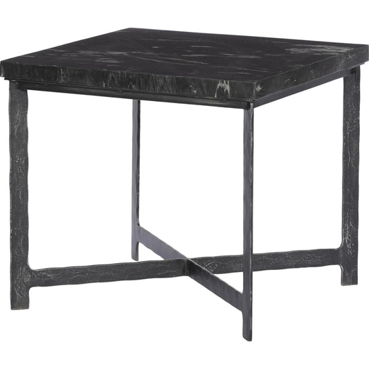 Hammered Iron End Table by Four Hands. Made from unique in a modern style.