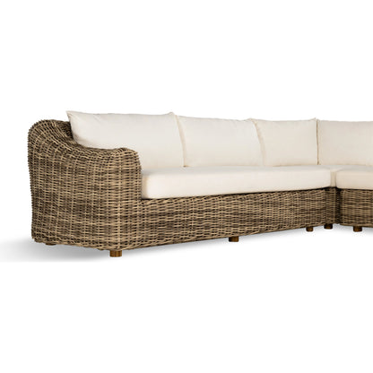 Messina Outdoor 3-Piece Sectional by Four Hands. Made from unique in a modern style.