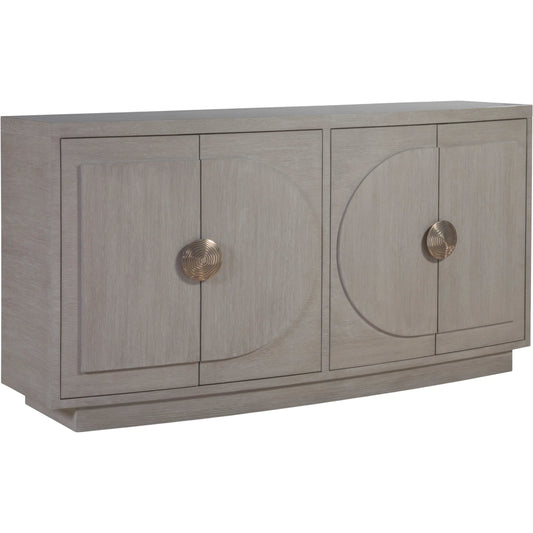 Solimar Buffet by Artistica Home in white oak. Made from white oak in a unique style.