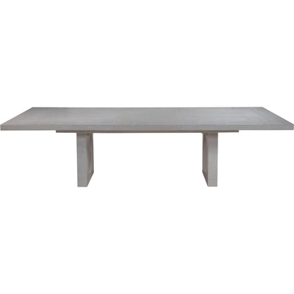 Solimar Rectangular Dining Table by Artistica Home in white oak. Made from white oak in a unique style.