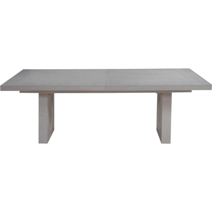 Solimar Rectangular Dining Table by Artistica Home in white oak. Made from white oak in a unique style.
