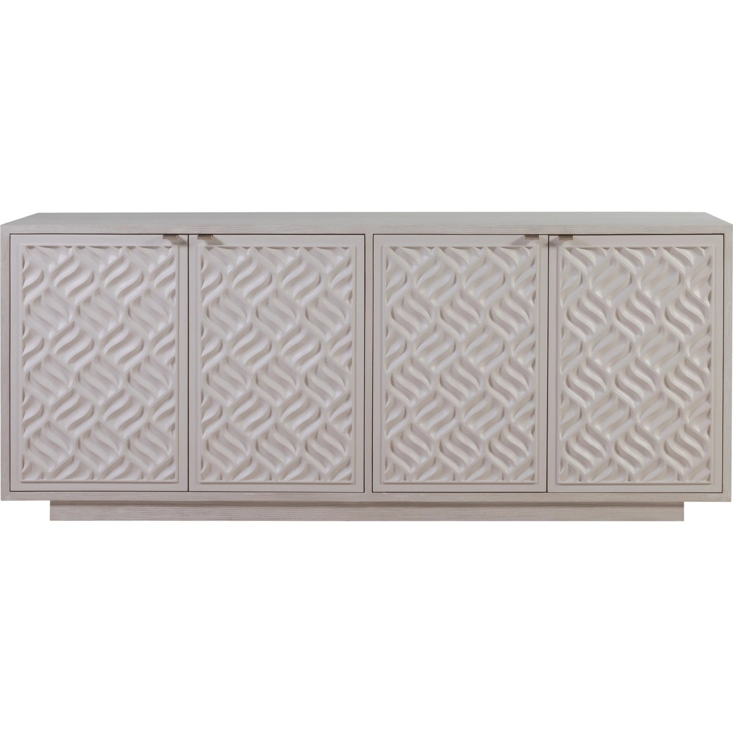 002 SI-2540386 | Additional Silo | Solimar Media Console by Artistica Home in white oak. Made from white oak in a unique style.