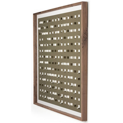 See Through Olive by FH Art Studio by Four Hands. Made from linen backer in a modern style.
