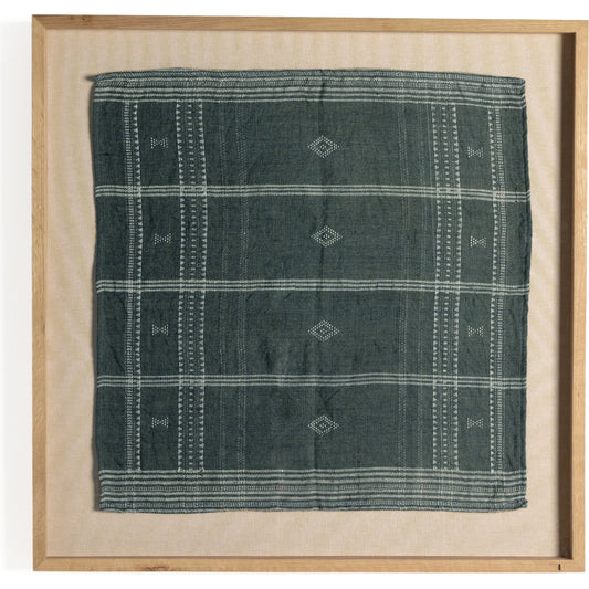 001 SI-1980126 | Primary Silo | Bhujodi Textile 1 by FH Art Studio by Four Hands. Made from 100% wool in a rustic style.