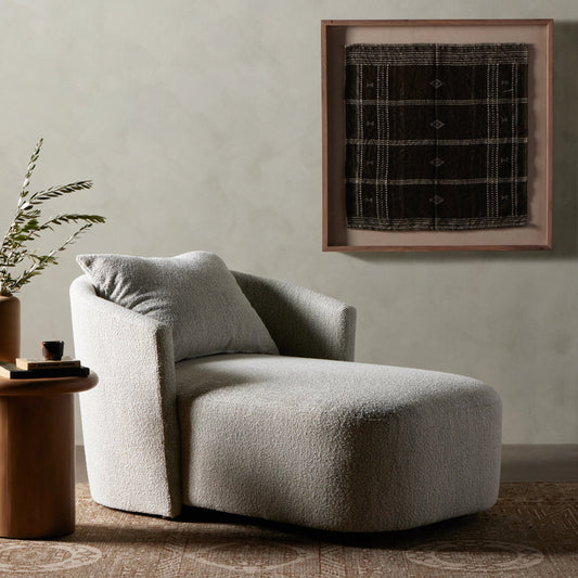 Bhujodi Textile 1 by FH Art Studio by Four Hands. Made from 100% wool in a rustic style.