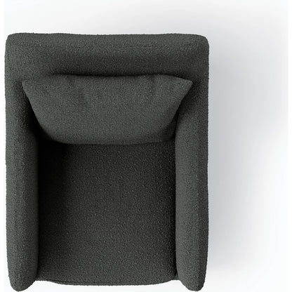 Dade Outdoor Swivel Chair by Four Hands. Made from 100% olefin, aluminum in a modern style.