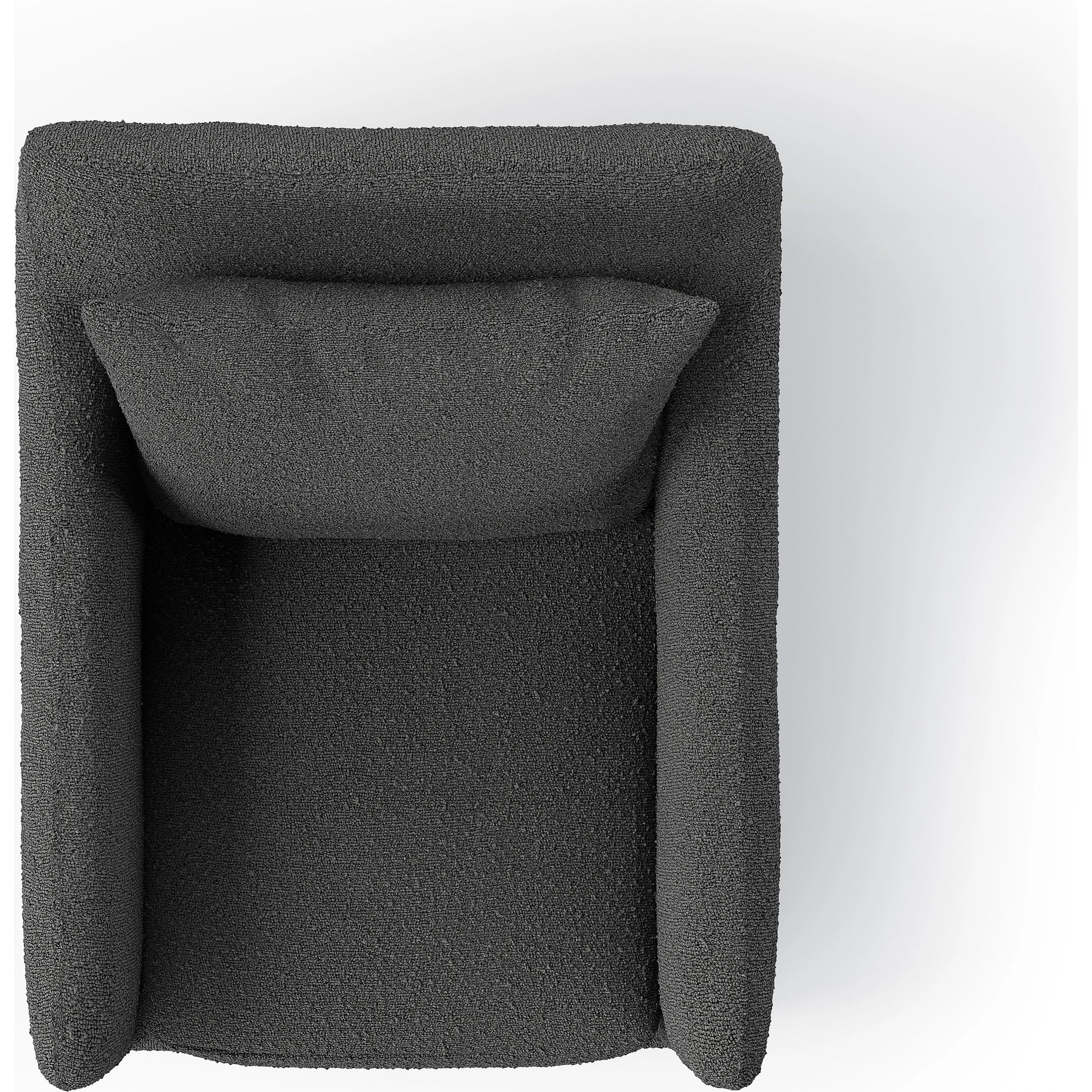 Dade Outdoor Swivel Chair by Four Hands. Made from 100% olefin, aluminum in a modern style.