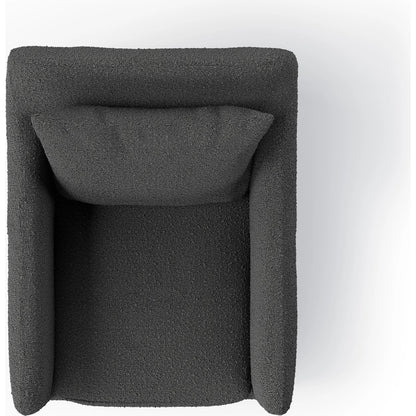 Dade Outdoor Swivel Chair by Four Hands. Made from 100% olefin, aluminum in a modern style.