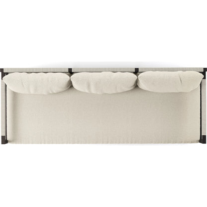 Sherwood Outdoor Sofa, Bronze by Four Hands. Made from 100% olefin, aluminum, 100% polypropylene in a modern style.