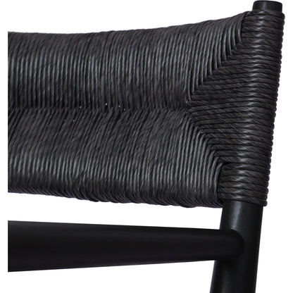 Lomas Outdoor Dining Armchair by Four Hands. Made from solid teak, 100% polyethylene in a modern style.