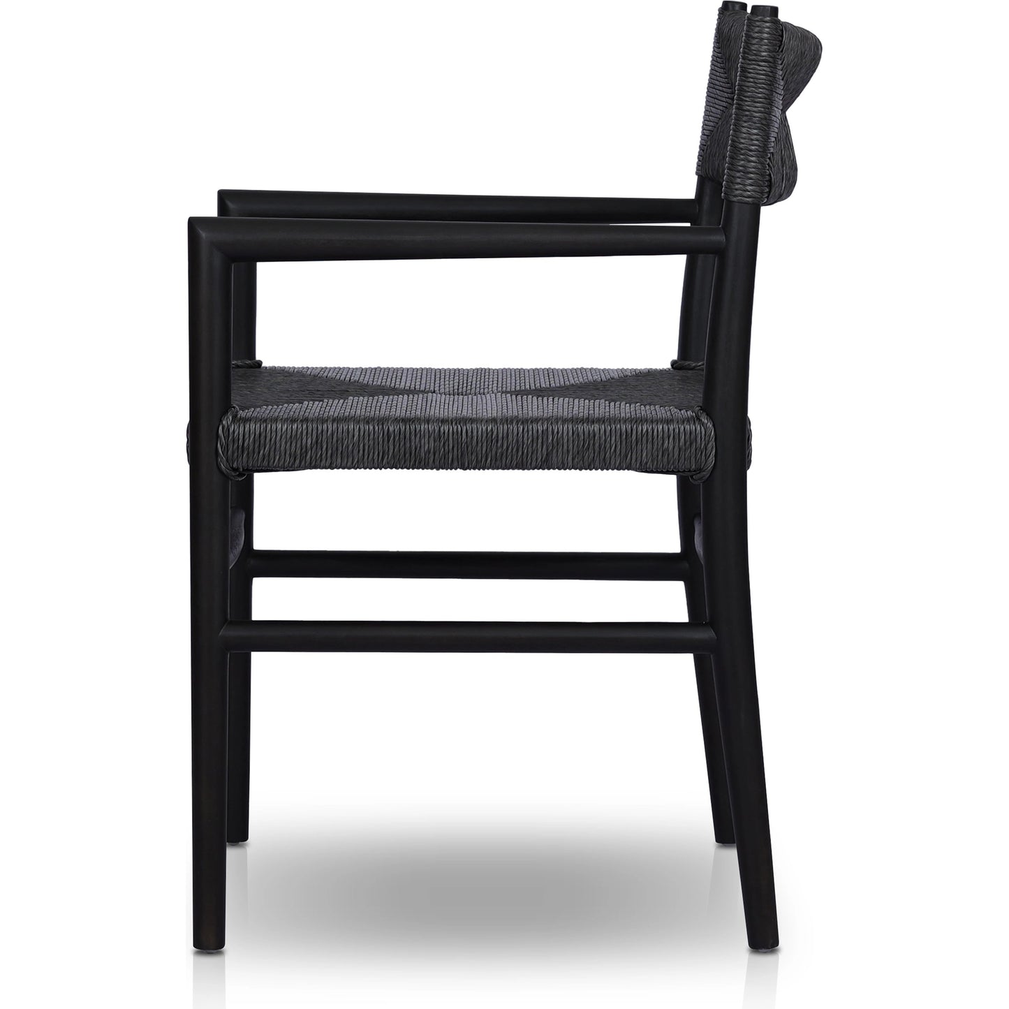 007 SI-2092619 | Additional Silo | Lomas Outdoor Dining Armchair by Four Hands. Made from solid teak, 100% polyethylene in a modern style.