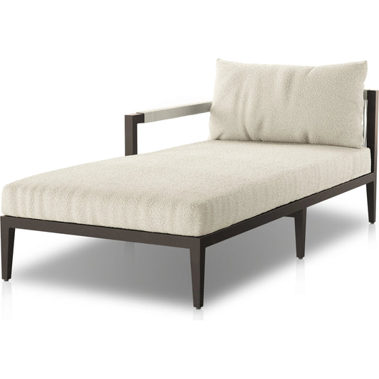 Build Your Own: Sherwood Outdoor Sectional, Bronze by Four Hands. Made from 100% polyester, aluminum, 100% polypropylene in a modern style.