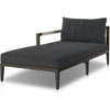 Fiqa Boucle Slate, Bronze, Ivory Rope / Left Chaise Piece
