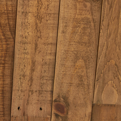 Matthes Large Console Table by Four Hands. Made from solid reclaimed pine in a modern style.