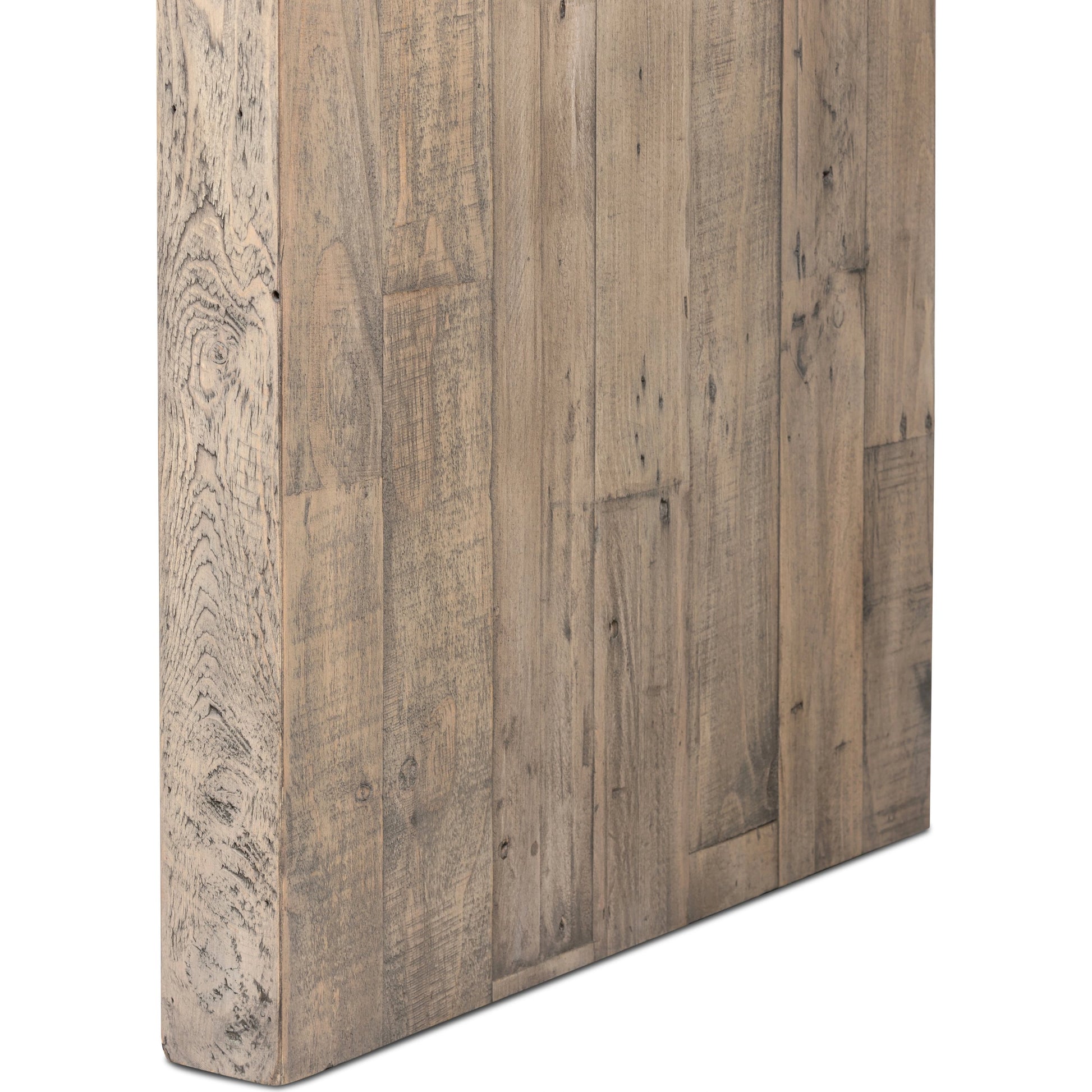 Matthes Large Console Table by Four Hands. Made from solid reclaimed pine in a modern style.