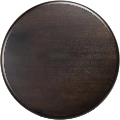 Zach Large Coffee Table by Four Hands in burnished parawood. Made from rubberwood veneer, solid parawood in a modern style.