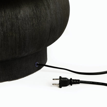 Kragen Table Lamp by Four Hands. Made from ceramic, 65% polyester, 35% flax/linen in a modern style.
