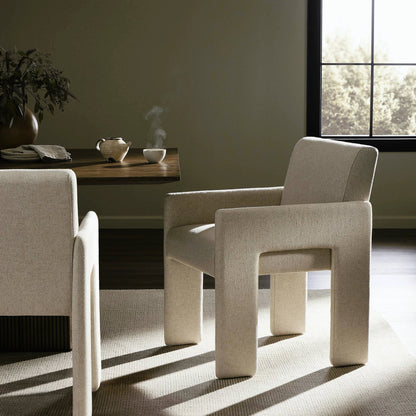 Amur Dining Armchair by Four Hands. Made from unique in a modern style.