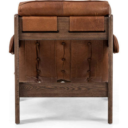 Halston Chair with Ottoman by Four Hands. Made from unique in a modern style.