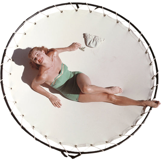 Esther Williams by Slim Aarons by Four Hands. Made from american maple, gloss white chromaluxe in a modern style.