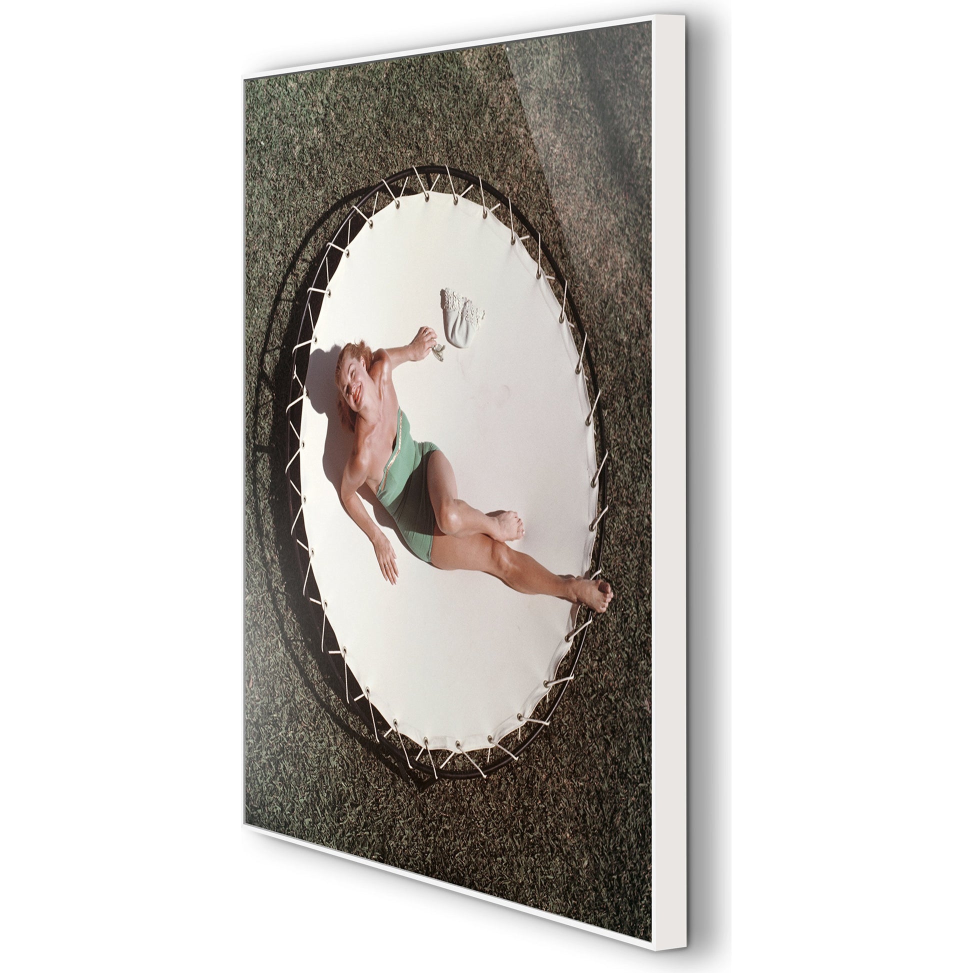 Esther Williams by Slim Aarons by Four Hands. Made from american maple, gloss white chromaluxe in a modern style.