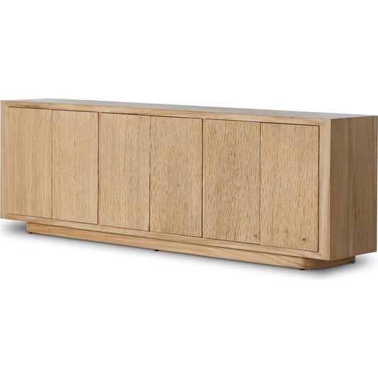 Bahari Sideboard by Four Hands in light warm maple veneer. Made from light maple veneer in a transitional style.
