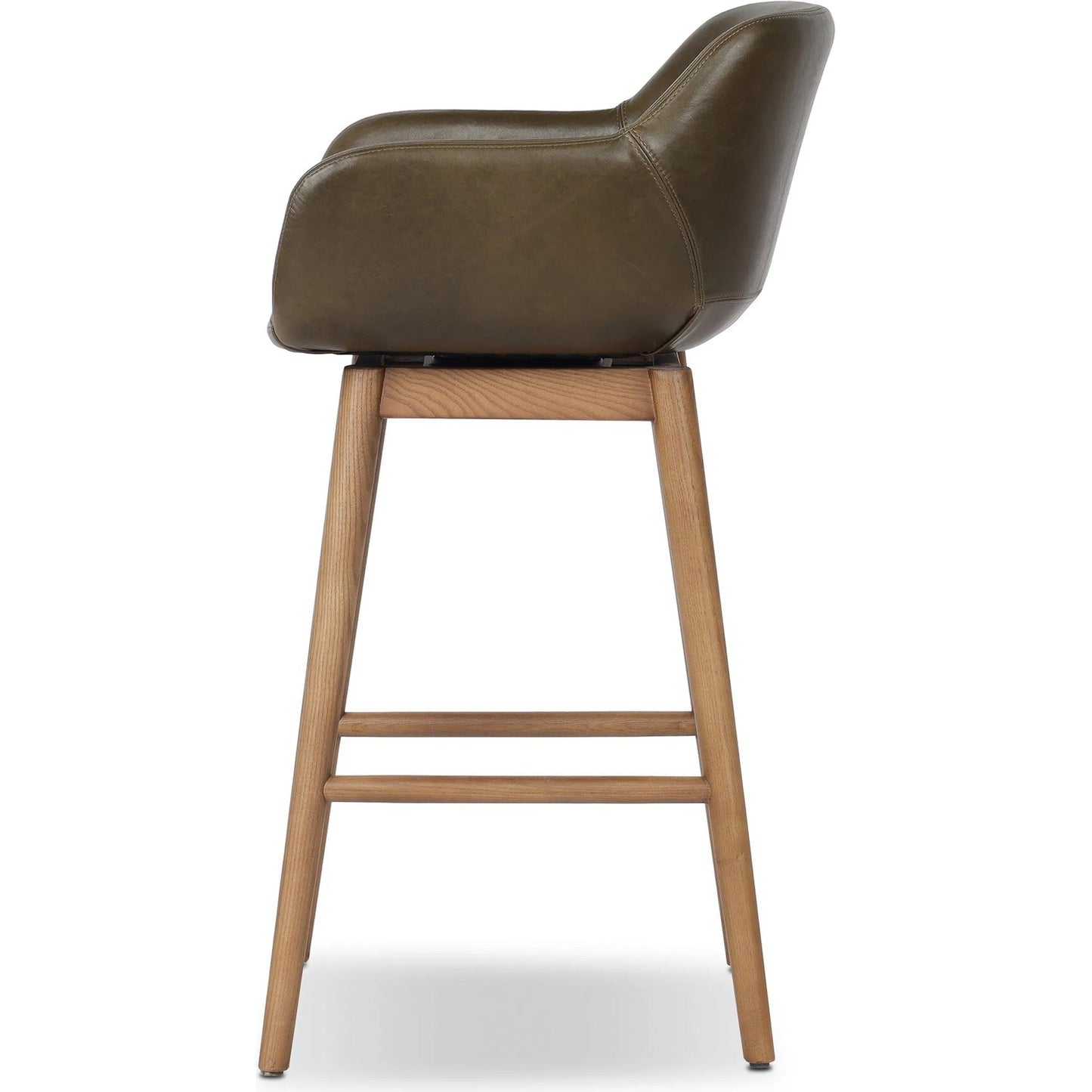 020 SI-2535013 | Additional Silo | Hannah Swivel Counter Stool by Four Hands. Made from unique in a traditional style.