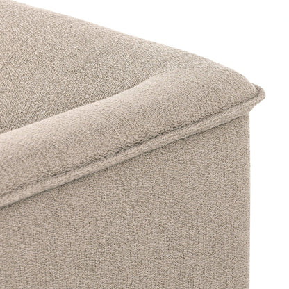 Wellborn Sofa by Four Hands in palermo cognac. Made from top grain leather, poplar plywood, 100% polyester in a modern style.