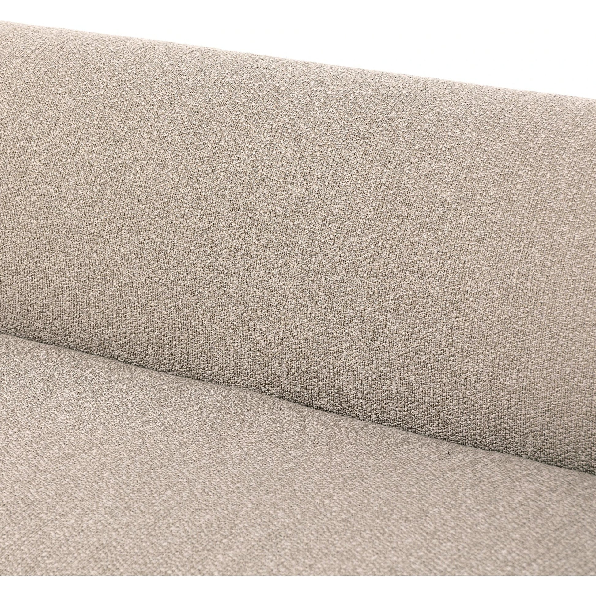 Wellborn Sofa by Four Hands in palermo cognac. Made from top grain leather, poplar plywood, 100% polyester in a modern style.