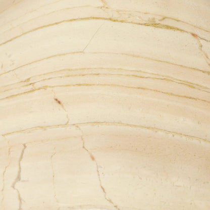 Concetta Pendant by Four Hands in ecru marble solid, matte black. Made from solid marble, iron in a transitional style.