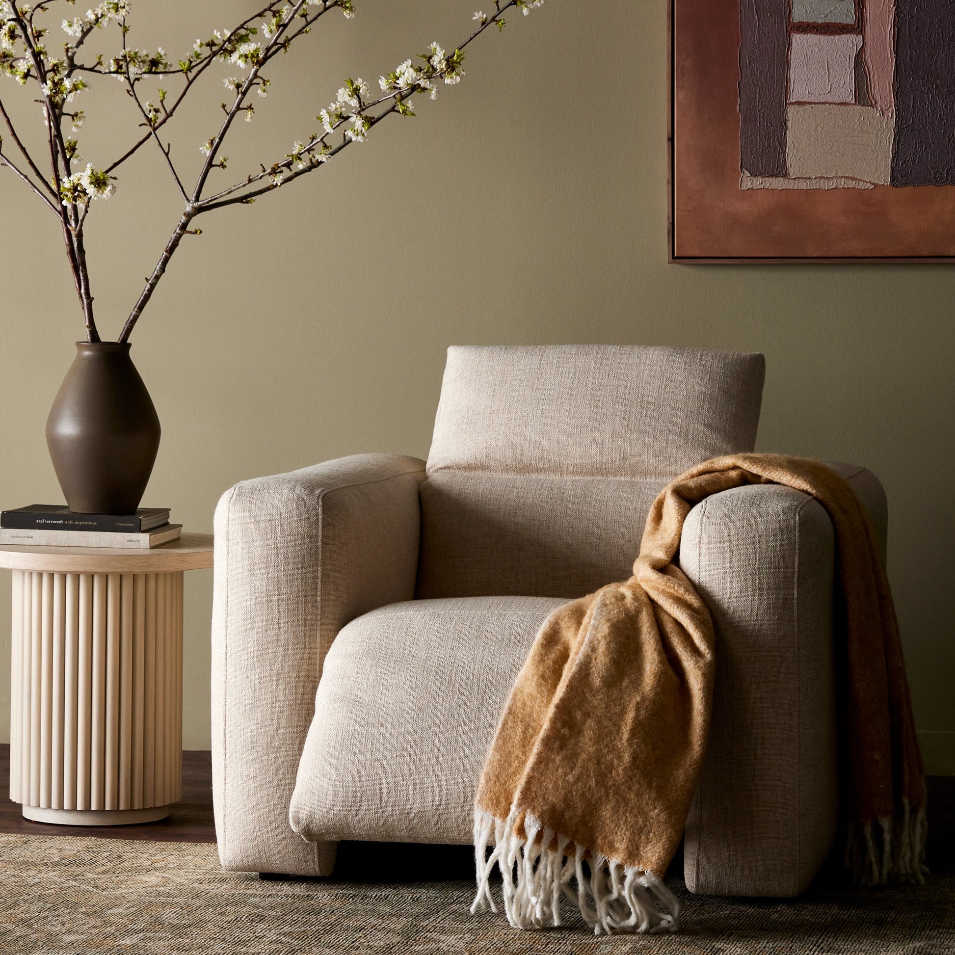 Radley Power Recliner Accent Chair by Four Hands. Made from unique in a modern style.