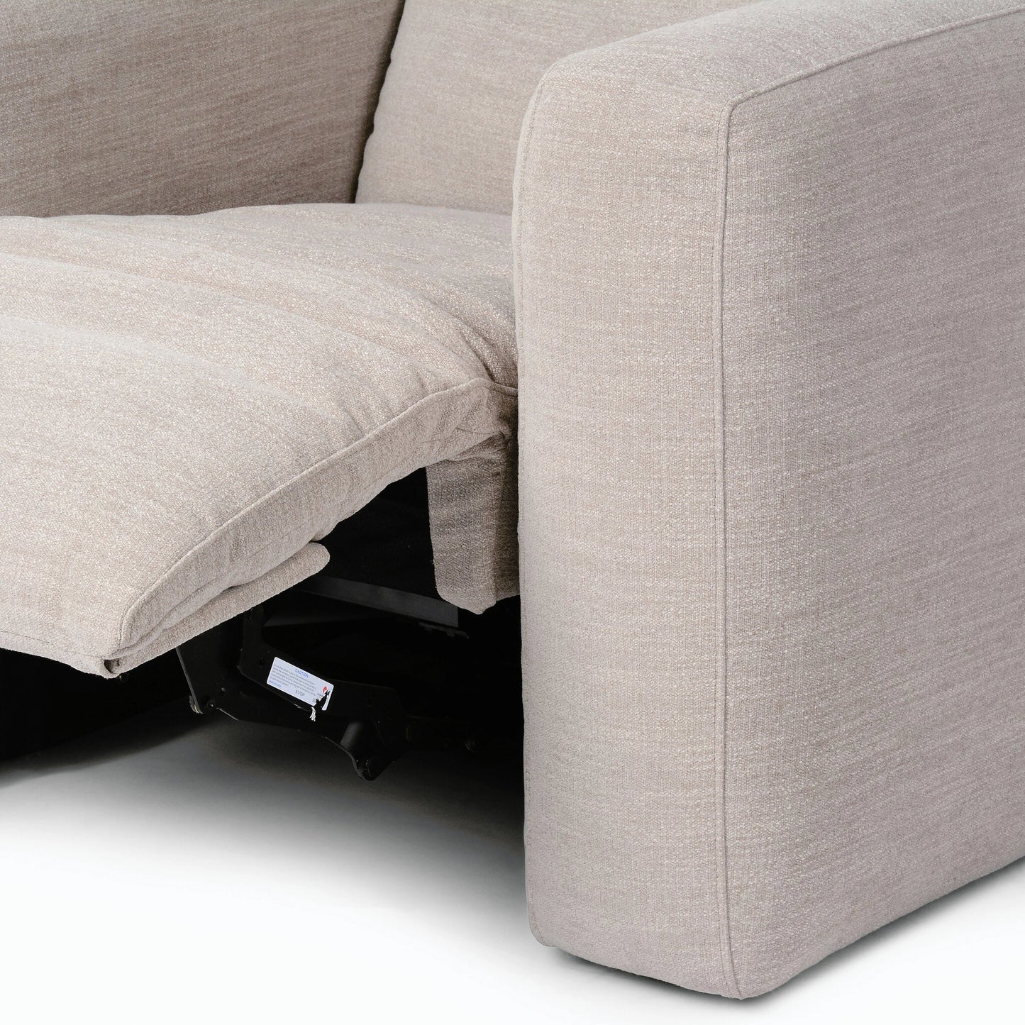 025 SI-2158400 | Closeup | Radley Power Recliner Accent Chair by Four Hands. Made from unique in a modern style.