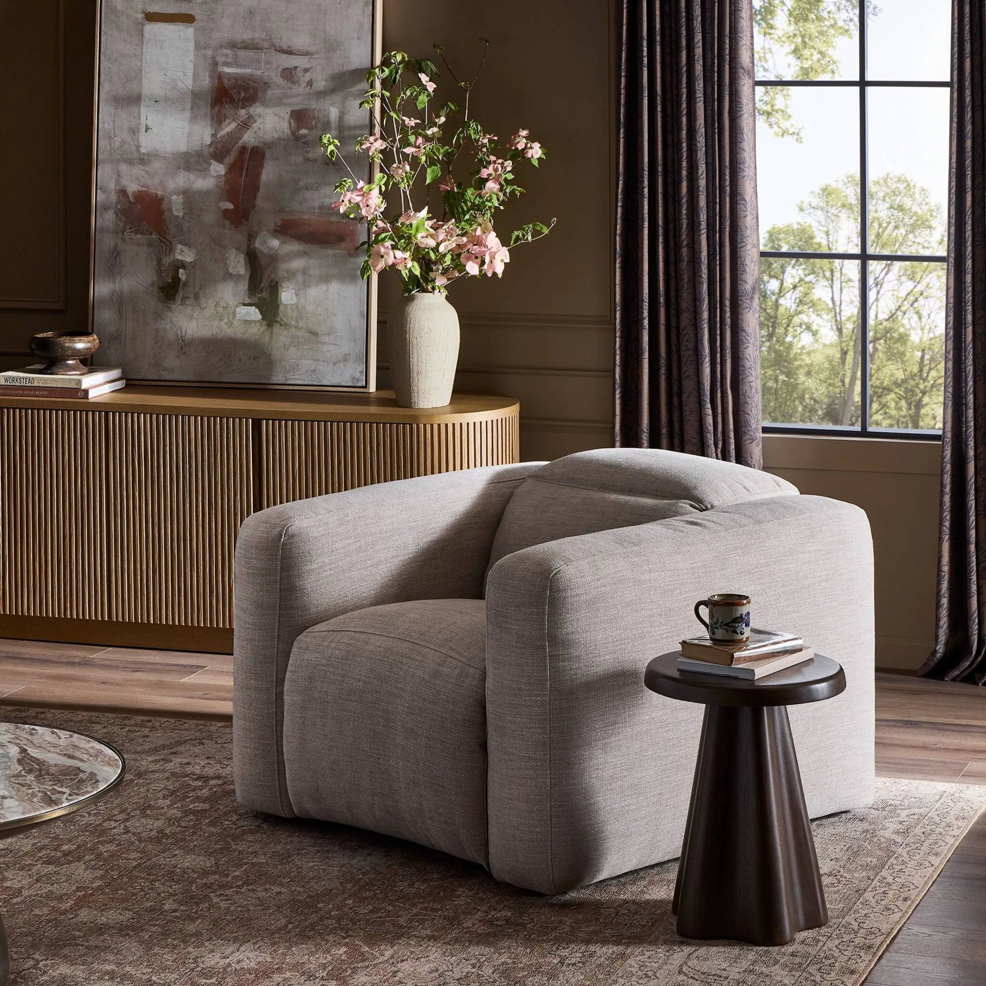 Radley Power Recliner Accent Chair by Four Hands. Made from unique in a modern style.