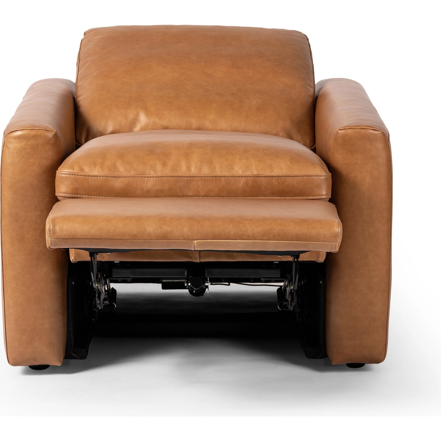 024 SI-2074792 | Additional Silo | Tillery Power Recliner by Four Hands in sonoma butterscotch. Made from top grain leather, 100% polyester fiber, eucalyptus plywood in a modern style.