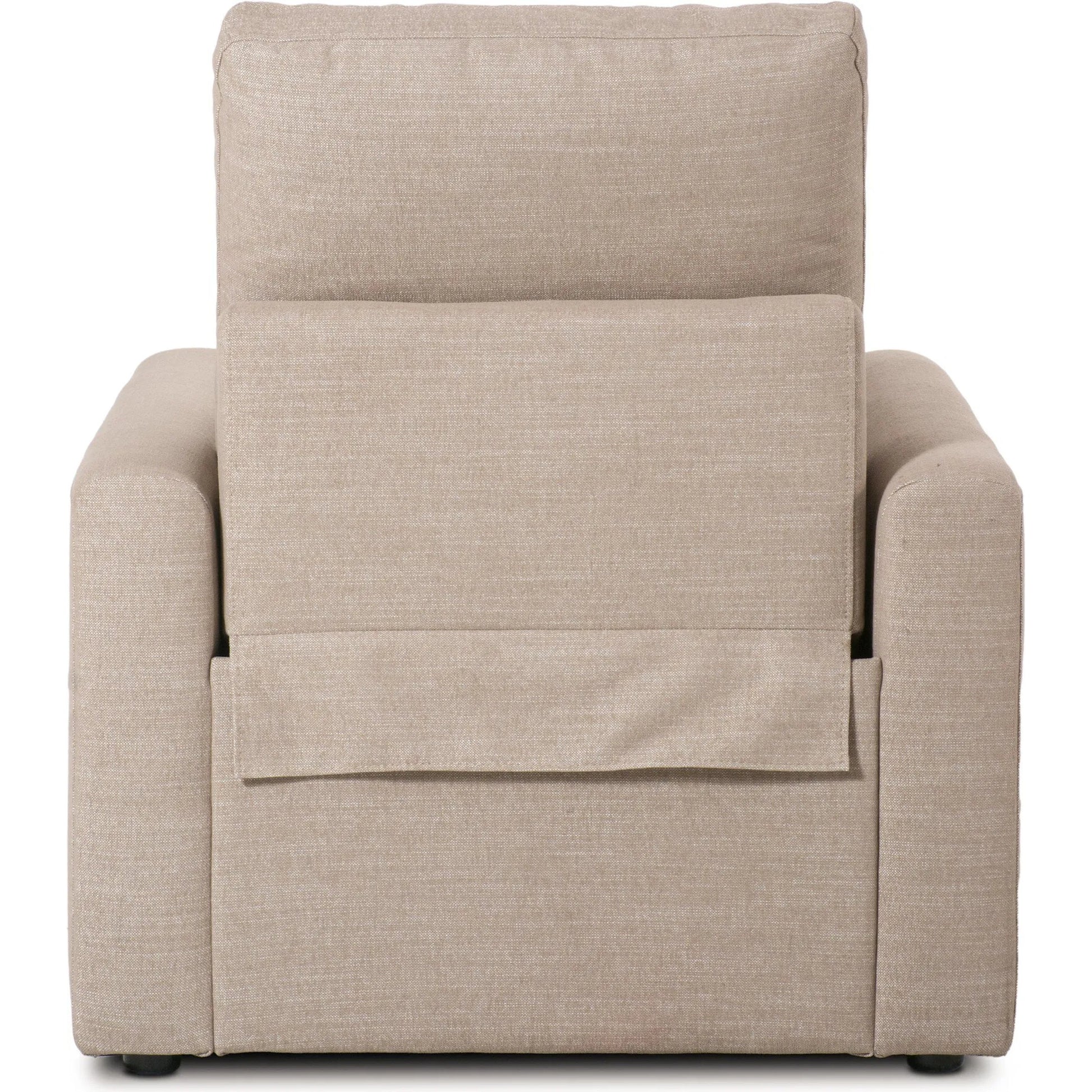 Tillery Power Recliner Accent Chair by Four Hands. Made from 92% polyester, 8% flax, linen in a traditional style.