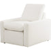 Tillery Power Recliner Accent Chair by Four Hands. Made from 92% polyester, 8% flax, linen in a traditional style.