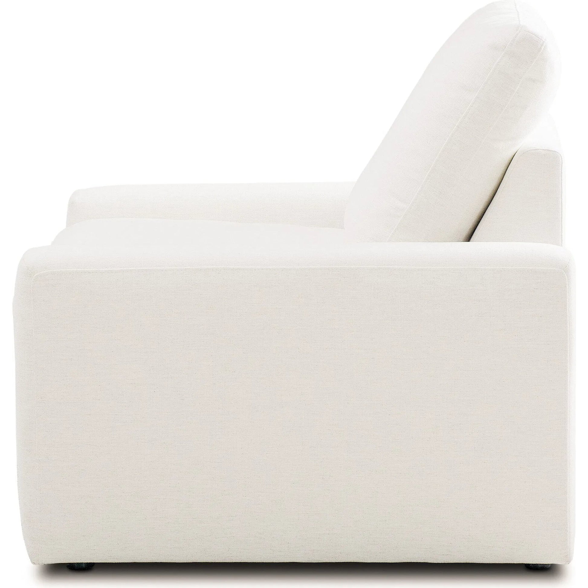Tillery Power Recliner Accent Chair by Four Hands. Made from 92% polyester, 8% flax, linen in a traditional style.