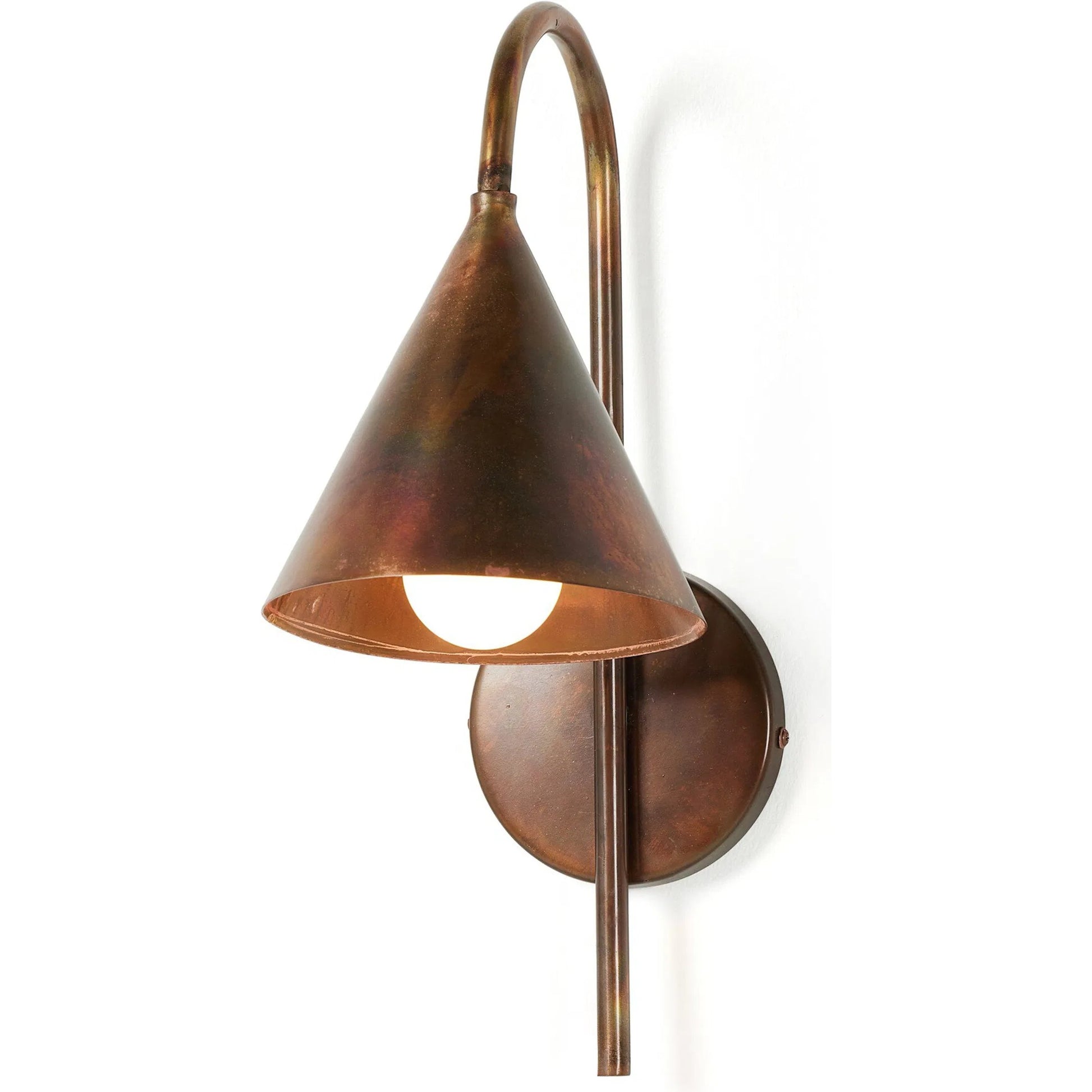 Janna Sconce by Four Hands. Made from unique in a rustic style.